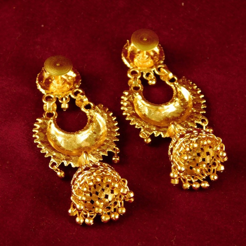 Latest gold earring design | Gold earring | gold jewellery jhala |  brijballi #shorts #gold #earrings - YouTube
